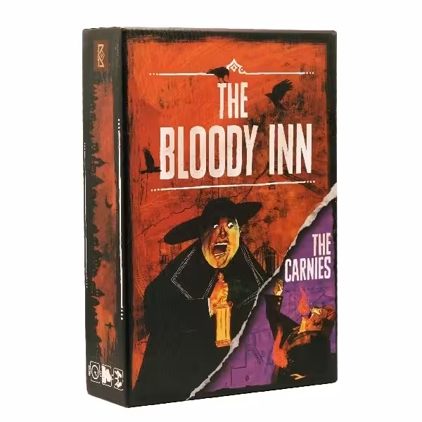 بازی فکری مهمان خانه خونین THE BLOODY INN(همراه با اکسپنشن کارنیز) - کتاب‌فروشی کوچه کتاب