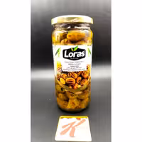 زیتون بدون هسته کبابی گریل شده لوراس (465 گرم) loras