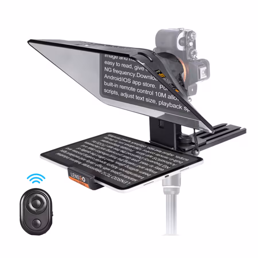 تله پرامپتر اتوکیو لنزگو Lensgo Teleprompter TC12