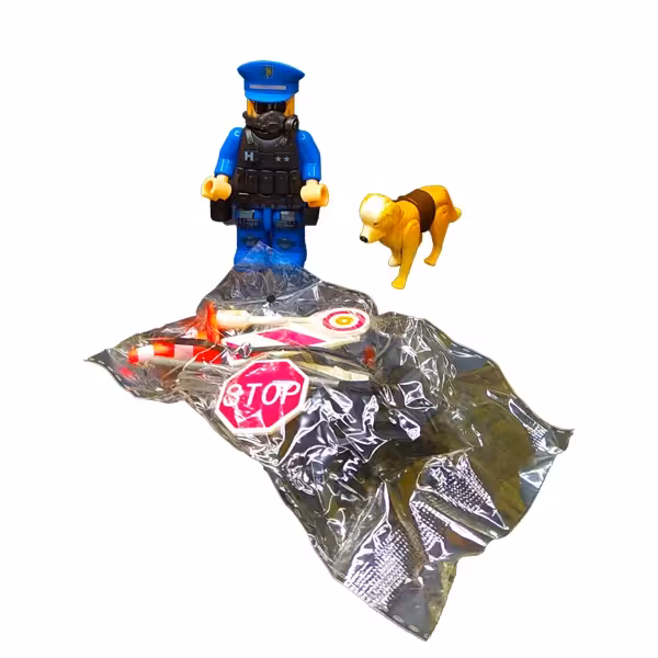 ☆لگو شخصیت پلیس خارجی