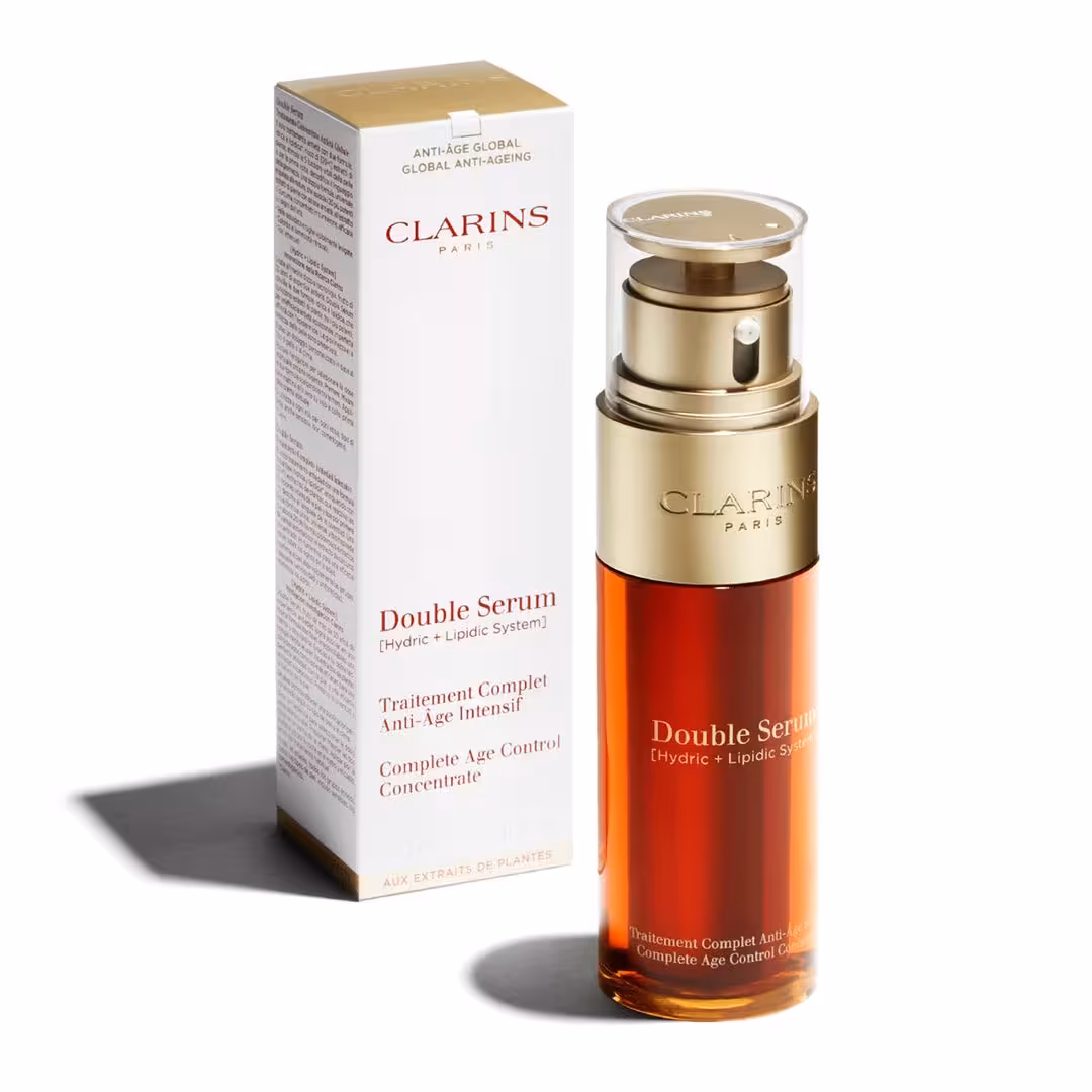 سرم ضد چروک کلارنس DOUBLE SERUM