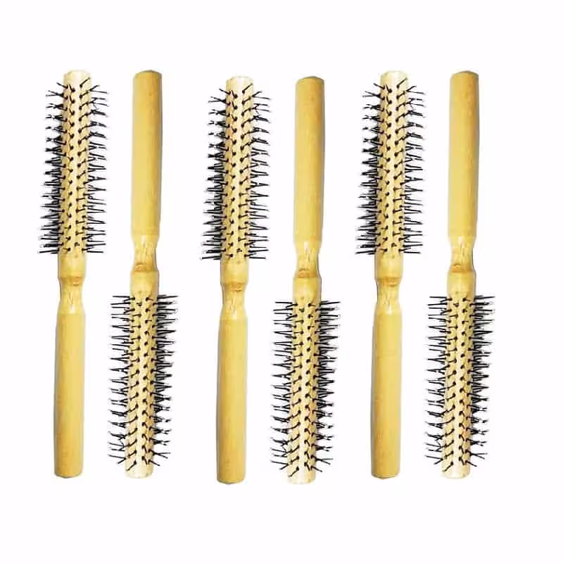برس پیچ سیمی دسته چوبی خارجی 6 عددی OZBS-005