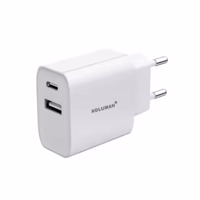 شارژر دیواری 18 واتی کلومن پلاس مدل Koluman  U15AC