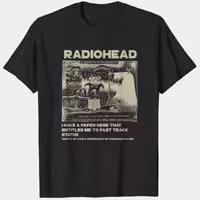 تیشرت طرح Radiohead کد 202