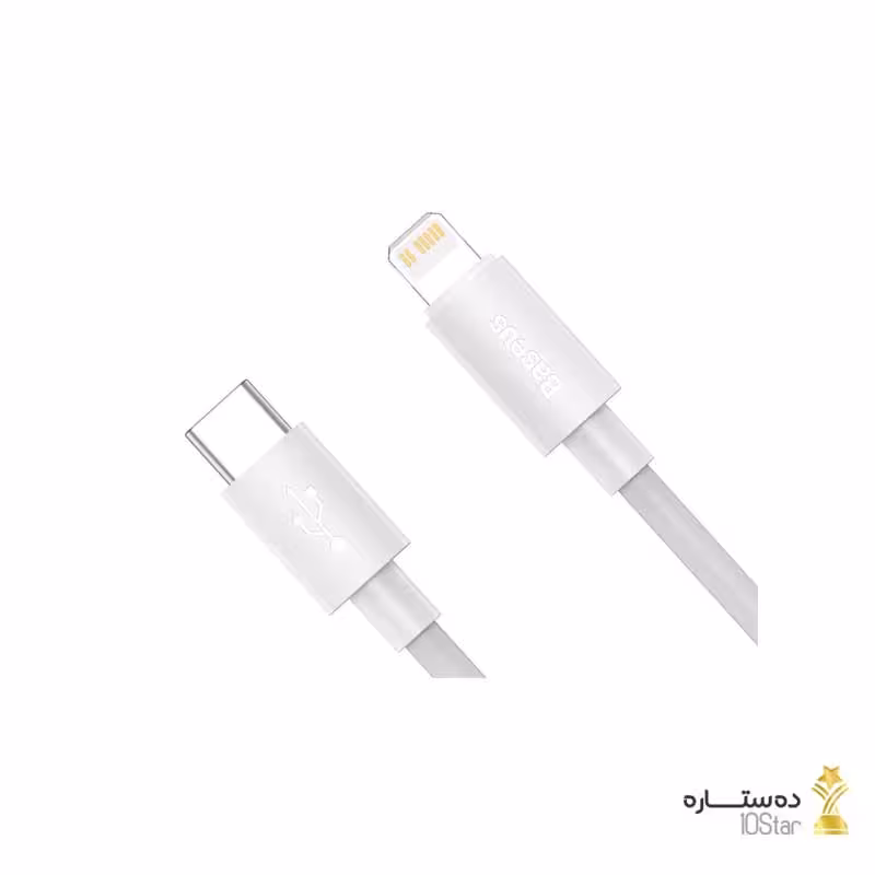 کابل تبدیل Type-C به لایتنینگ باسئوس مدل  TZCATLZJ