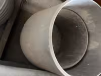 تبدیل صاف  12 * 16 اینچ  رده 80 از جنس  A 403/WP 316  316L