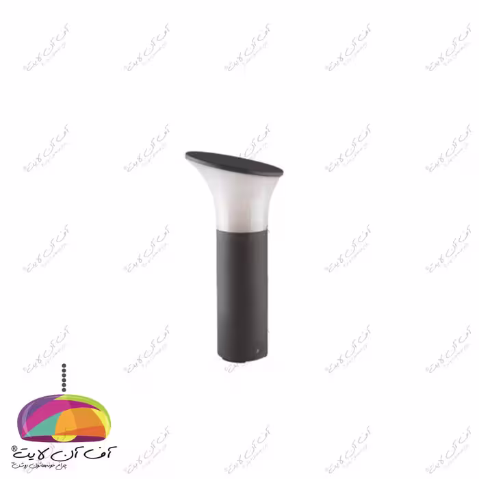 چراغ پارکی قارچی 30 سانتی زمرد نور