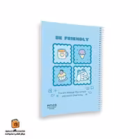 دفتر خط دار 80 برگ طرح BE FRIENDLY پیتیکو (PITICO)