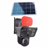 دوربین مداربسته تحت شبکه مدل چرخشی 3تصویر خورشیدی سیمکارتی