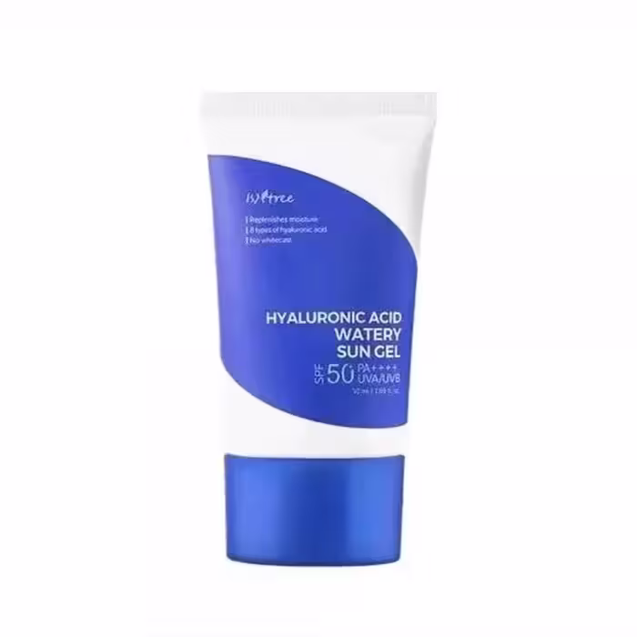 ضد آفتاب آبرسان ومرطوب کننده فیزیکی هیالورونیک اسید ایزنتری spf50