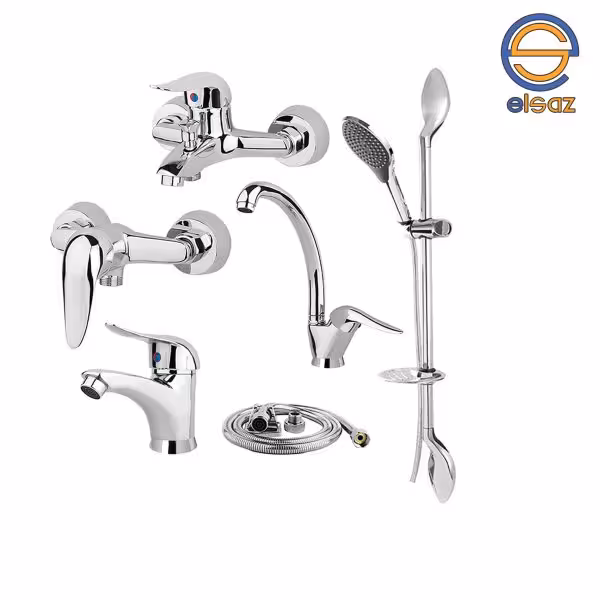 ست شیرآلات مدل استار مجموعه 6 عددی