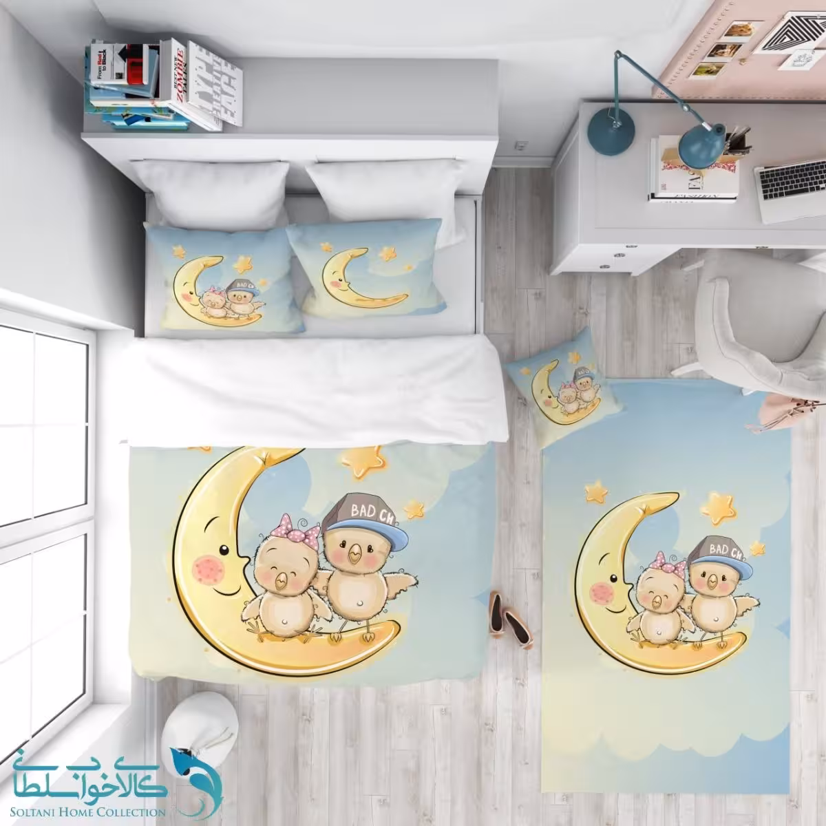 روتختی طرح جوجه سایز یکنفره کد A1377