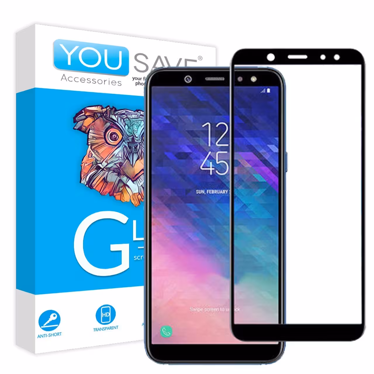 گلس سرامیکی مناسب برای گوشی سامسونگ Galaxy A6