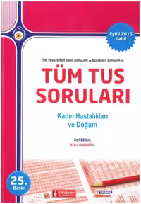 خرید و دانلود نسخه کامل کتاب Tüm Tus Soruları Kadın Doğum Soruları