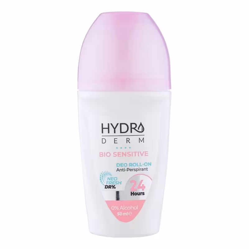 رول ضد تعریق زنانه هیدرودرم مدل Bio Sensetive حجم 50 میلی لیتر