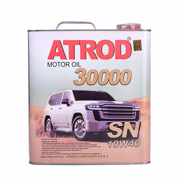 روغن موتور آترود مدل 30000 SN حجم 5 لیتر (10W-40)