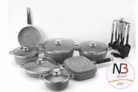 سرویس قابلمه گرانیتی 20 پارچه فورته مدل آدرینا