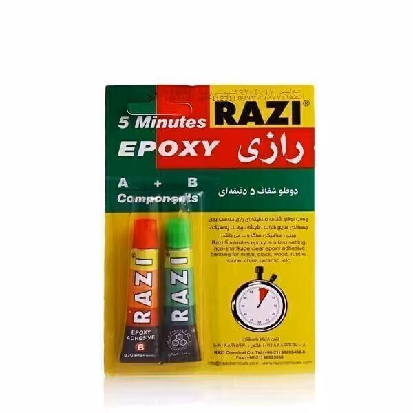 چسب دوقلو شفاف رازی