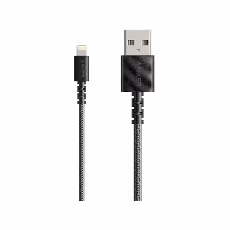 کابل USB-A به لایتنینگ انکر مدل A8013 طول 1.8 متر
