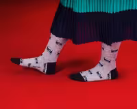 جوراب ساقدار داینوساکس طرح دوربین