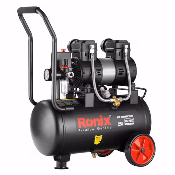 کمپرسور باد سایلنت رونیکس 25 لیتری مدل RC-2512