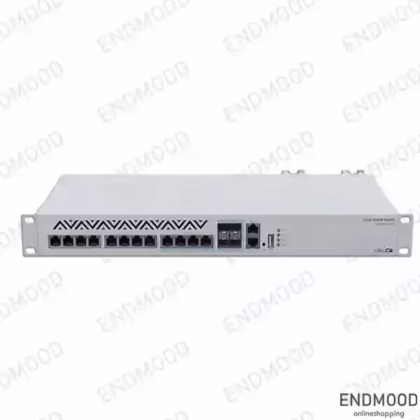 سوئیچ میکروتیک سری CRS312 هشت پورت 10 گیگ CRS312-4C 8XG-RM