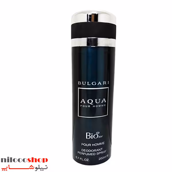 اسپری بدن مردانه بیو استار مدل بولگاری حجم 200 میلی لیتر