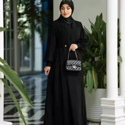 مانتو اسپرت زنانه کرپ مدل بلند