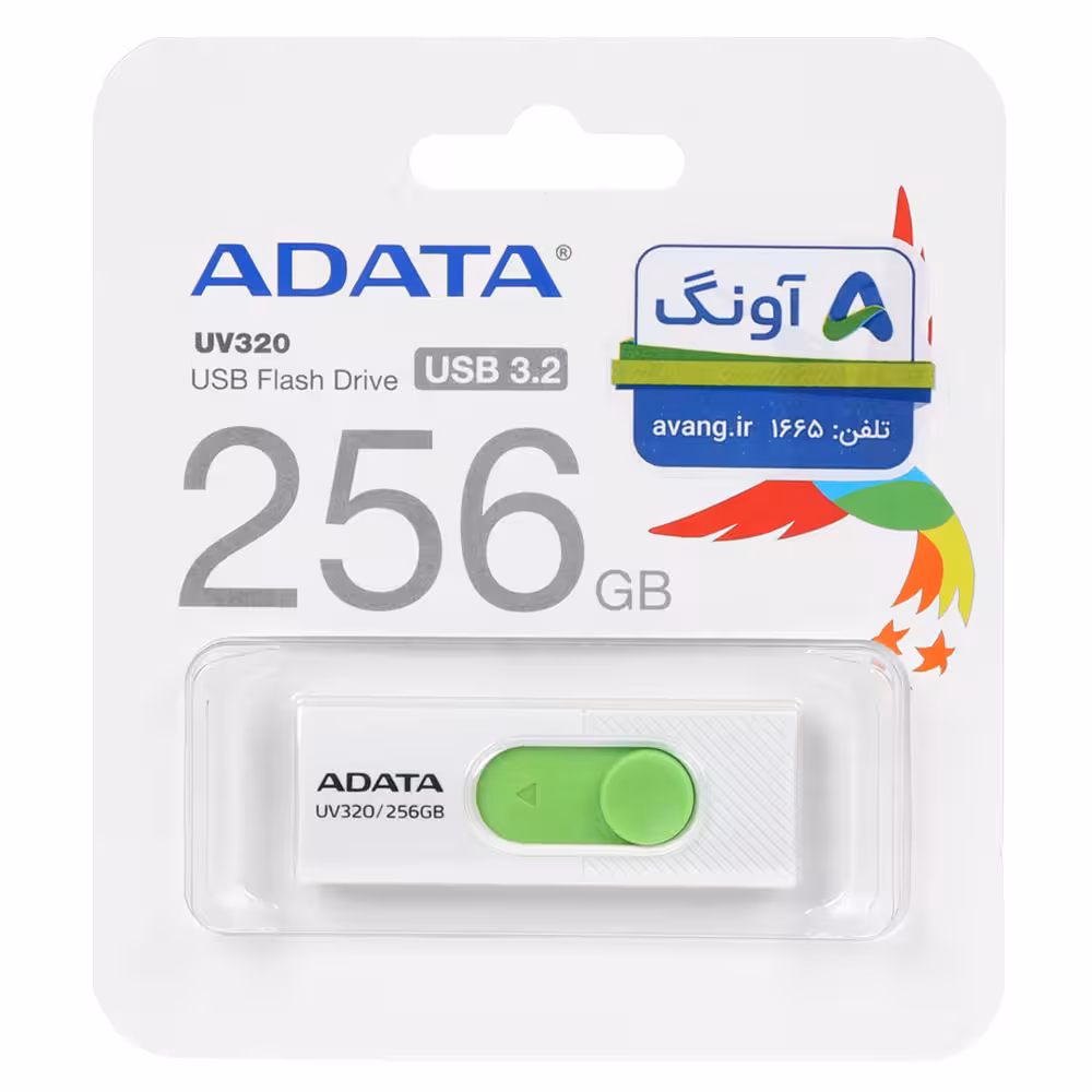 فلش مموری ای دیتا مدل UV320 ظرفیت 256 گیگ