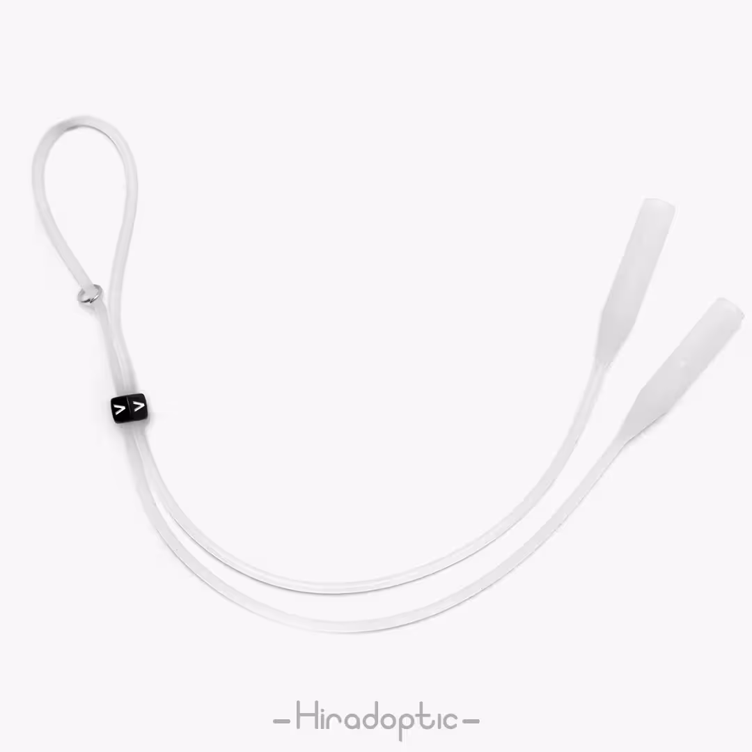 بند عینک حرفی شفاف