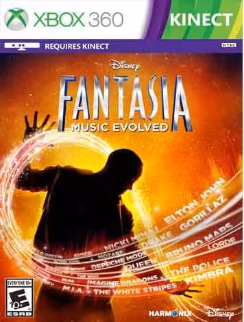 بازی کینکت کنسول Xbox360 Disney Fantasia Music Evolved