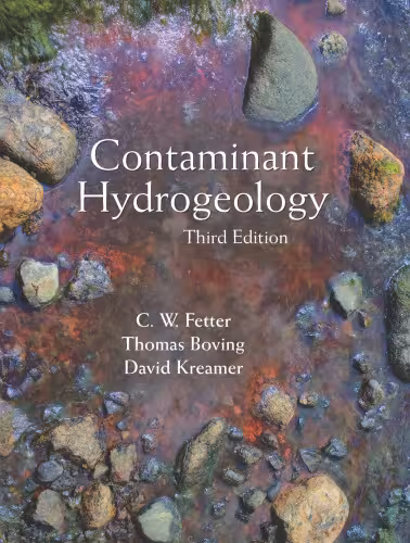 خرید و دانلود نسخه کامل کتاب Contaminant Hydrogeology