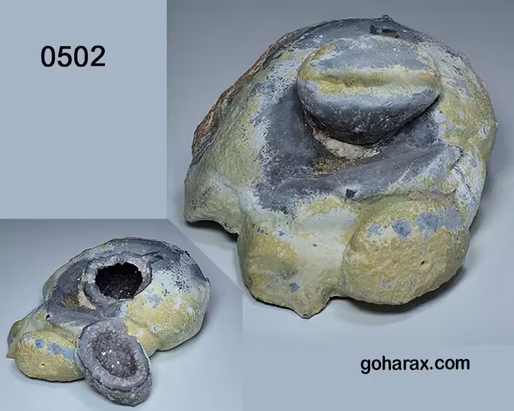 سنگ زینتی ژئود عقیق کوارتز