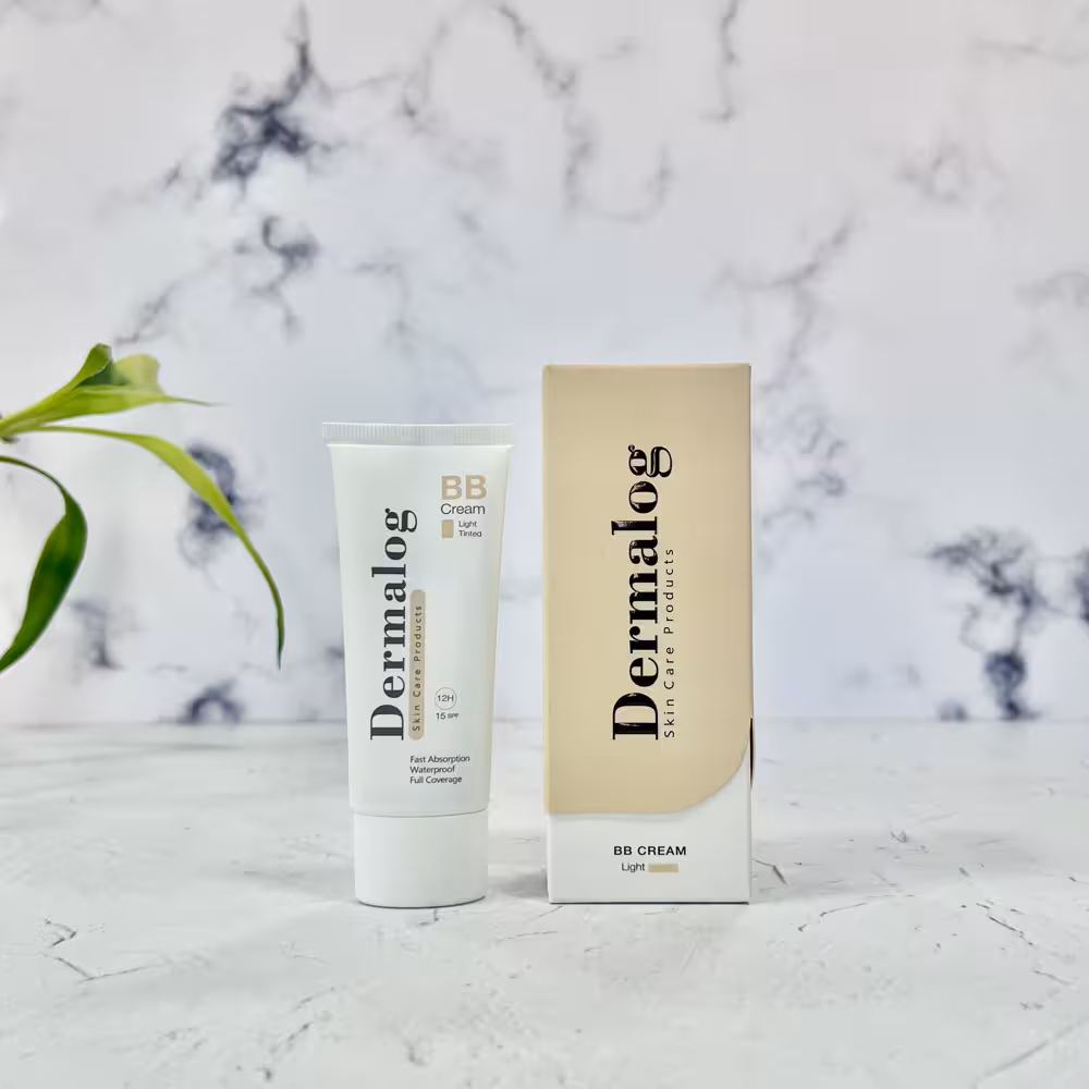 بی بی کرم درمالوگ SPF15 بژ روشن 30 میلی لیتر
