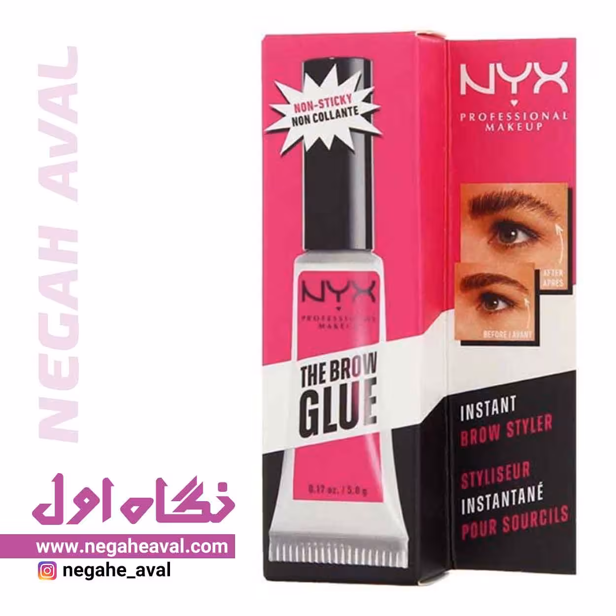 چسب حالت دهنده و لیفت کننده ابرو نیکس