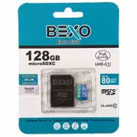 مموری 128 گیگ Bexo C10 U1 80 MB/S 533X Adaptor