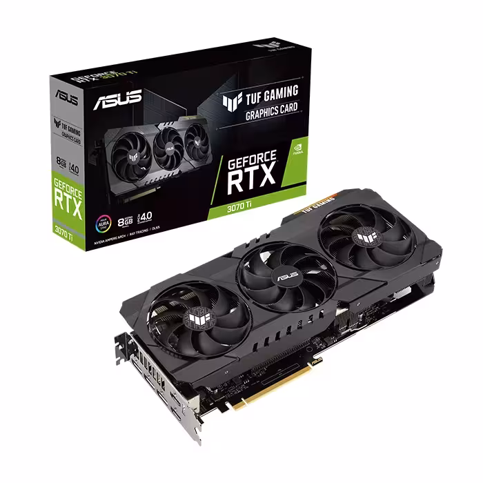 کارت گرافیک ایسوس TUF Gaming GeForce RTX 3070 TI 8GB