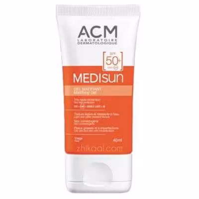 کرم ضد آفتاب مدیسان ای سی ام ACM ( بی رنگ SPF 50) حجم 40 میلی لیتر