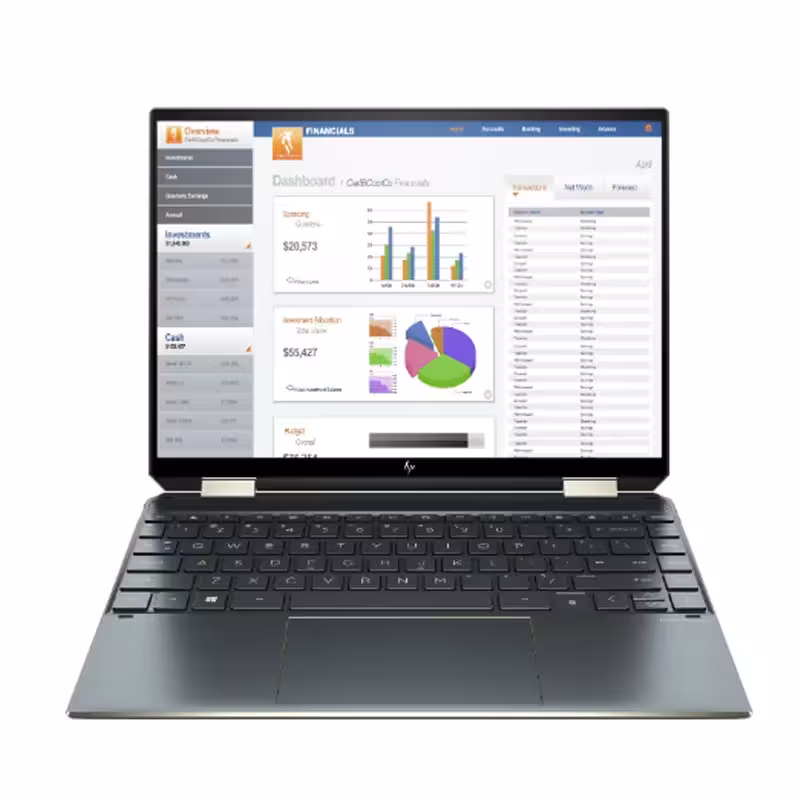 لپ تاپ اچ پی HP Spectre 14 x360 | i7-1165G7 | 8G | 512G | intel iris XE | 14.1”FHD TOUCH (اپن باکس)