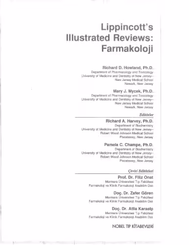 خرید و دانلود نسخه کامل کتاب Lippincott’s İllustrated Reviews Farmakoloji