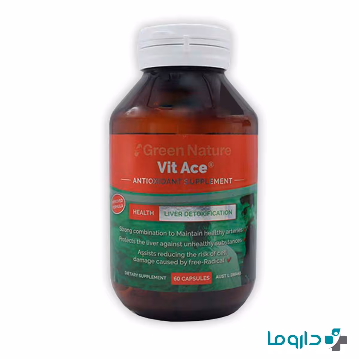 کپسول ویت ایس گرین نیچر 60 عددی