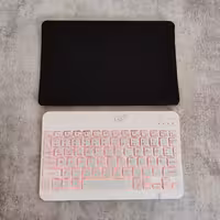 کاور و کیبورد RGB سامسونگ Galaxy Tab A7