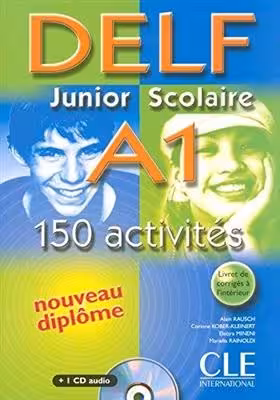 کتاب آزمون فرانسه دلف جونیور اسکولیر Delf Junior Scolaire A1 Textbook   Key