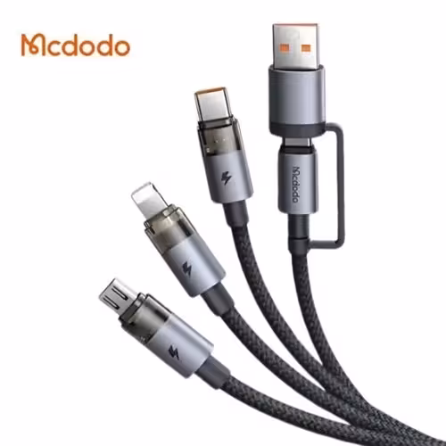 کابل 100 وات 2 به 3 مک دودو Mcdodo 6in1 Charging Cable CA-7260