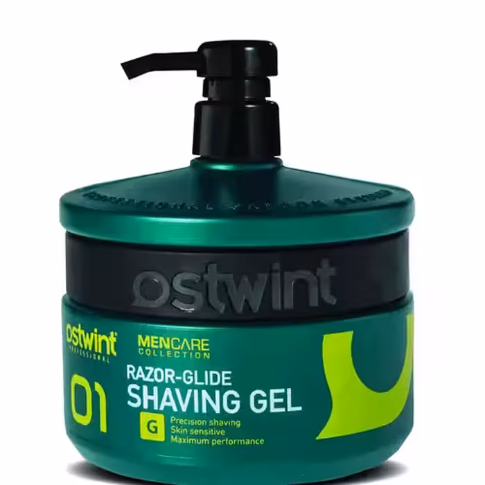 ژل اصلاح معطر 01 استوینت Ostwint سبز با رایحه جذاب خنک حجم 1000 میل