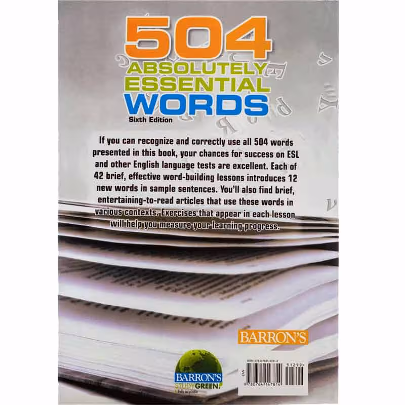 504Absolutely Essential Words 6th Edition