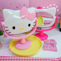 آینه رومیزی آرایشی Hello Kitty