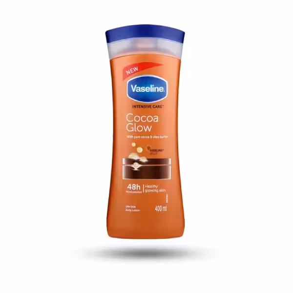 لوسیون بدن مدل Cocoa GlowوازلینVaseline