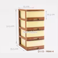 فایل  D115-WA4-4 دل آسا قهوه ای