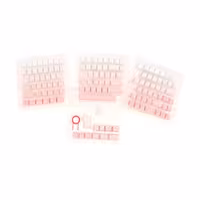 مجموعه کامل کلید کیبورد مکانیکال ردراگون مدل A139 Ombre pink